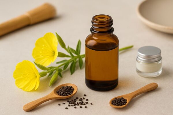 Helokkiöljy (Evening Primrose Oil) - luomu - 60 ml