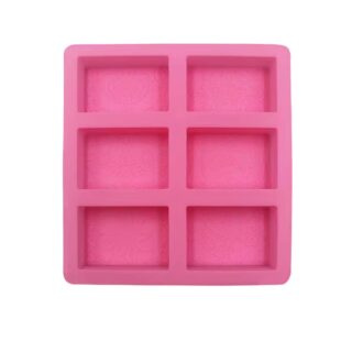 Saippuamuotti kuusiosainen - kuvioitu