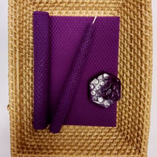 Lahtisen mehiläisvahakynttilälevy Luumu