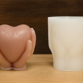 Silikonimuotti, Sydän ja Kädet