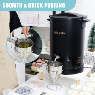 ToAuto 10L Wax Melter with Digital Thermostat