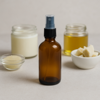 Luontaistuotepullo suihkepumpulla - 100 ml