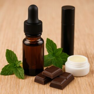 Minttusuklaan aromi huulirasvoihin 10 ml