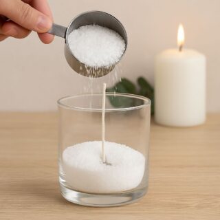 Jauhemainen kynttilävaha - KeraSnow