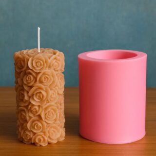 Silikonimuotti ruusupilari