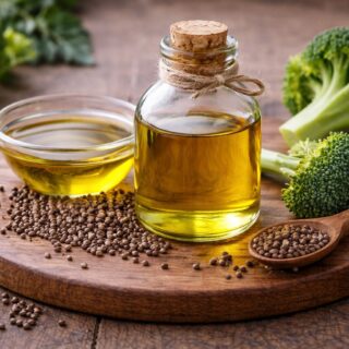 Brokkolinsiemenöljy – LUOMU – 60 ml