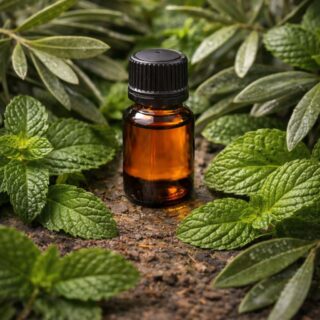 Tuoksuöljy - Oliivinlehtiä & minttua - 10 ml