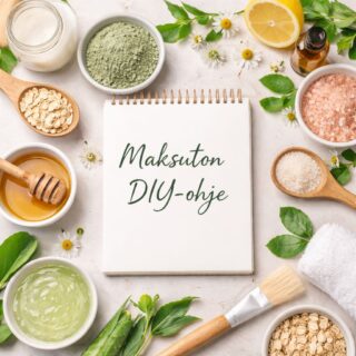 Vihreä Savinaamio - maksuton ohje