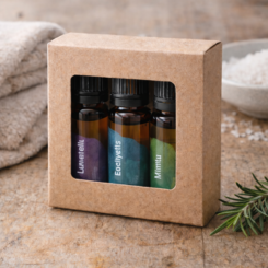 Eteerinen öljysetti – Spa & kylpy - (3 × 10 ml)